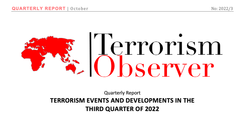 Quarterly Report: Terrorism Events And Developments In The Third Quarter of 2022